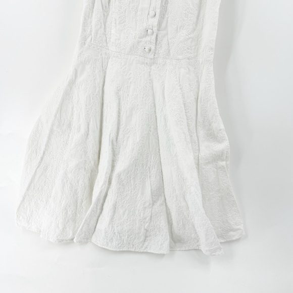 ✅ LILLY PULITZER JUBILEE WHITE COLLARED SLEEVELESS DRESS SIZE 2 WITH POCKETS - Picture 2 of 9